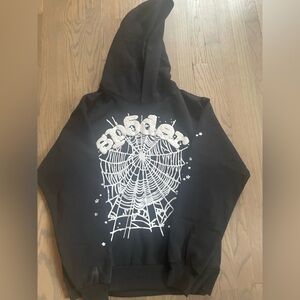 (BRAND NEW WITH TAGS) Medium Black OG Web Spider Hoodie